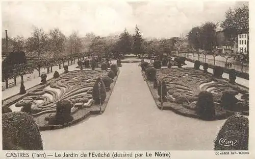 France Castres le jardin de l'Eveche