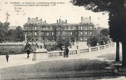 France Paris Palais de Luxembourg