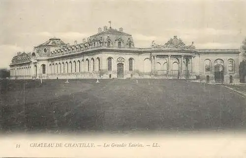 France chateau de Chantilly