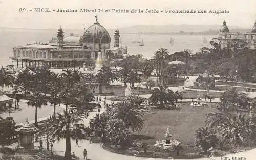 France Nice jardins Albert I