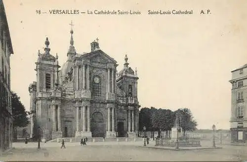 France Versailles la cathedrale Saint Louis