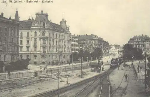 Switzerland St. Gallen Bahnhoff