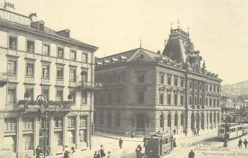 Switzerland St. Gallen Marktplatz