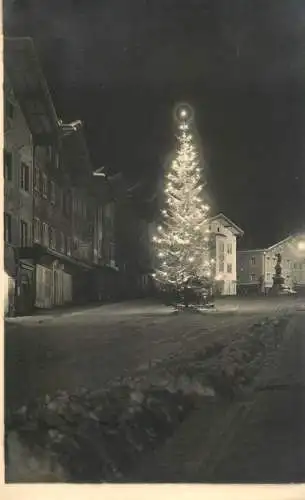 Germany winter Christmas tree