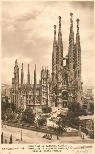 Spain Barcelona Sagrada Familia