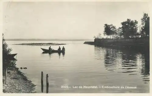 Switzerland Neuchatel lake