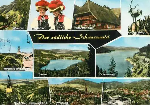 Germany Die sudliche Schwarzwald different aspects