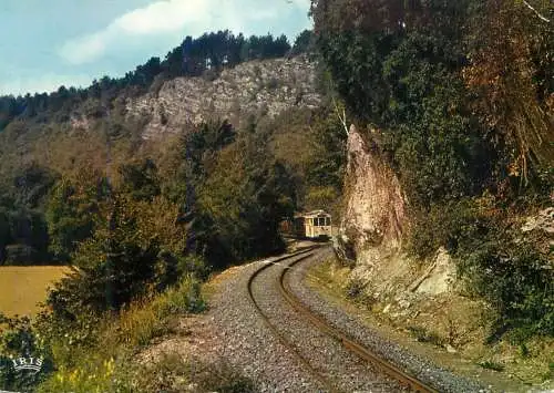 Belgium Grottes de Han sur Lesse Tram panoramique
