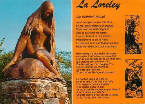 Germany Die Loreley bei St Goarshausen am Rhein