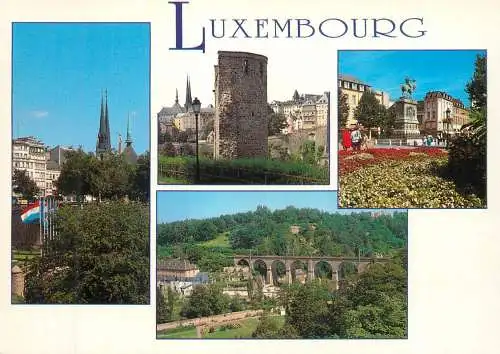 Luxembourg souvenir multi view