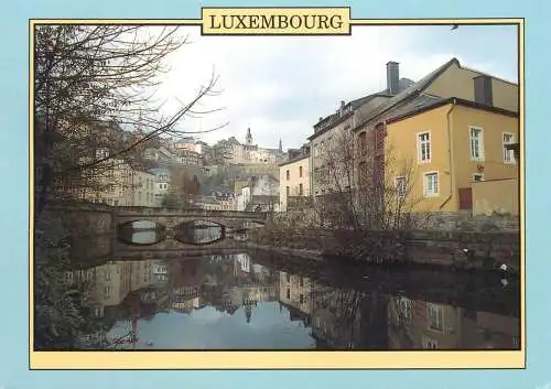 Luxembourg L'Alzette pittoresque au Grund