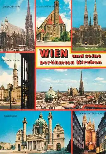 Austria Wien und seine Kirchen multi view
