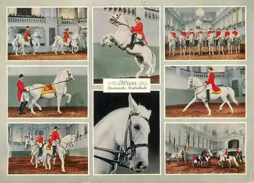 Austria Wien Spanische Reitschule multi view souvenir
