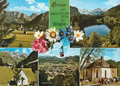 Germany Grusse aus Oberstdorf im Allgau multi view