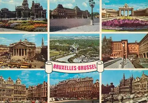 Belgium Bruxelles multi view