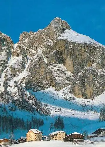 Italy Dolomiti Colfuschg mit Puezgruppe
