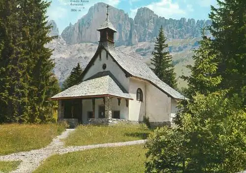 Italy Dolomiti Cappella Alpina al Passo Costalunga