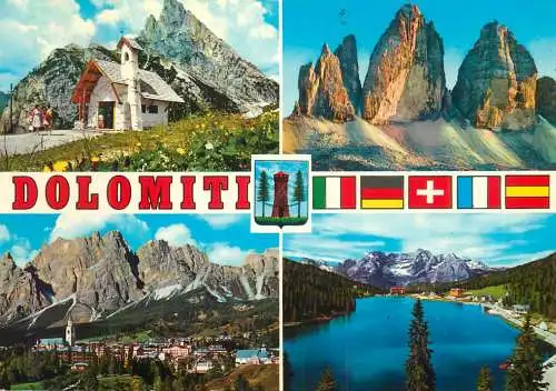 Italy Dolomiti souvenir multi view