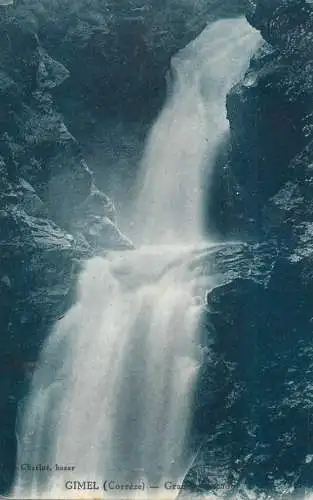 France Gimel waterfall