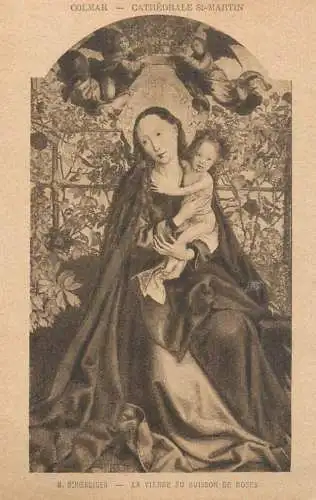 France M. Schcengauer la vierge au Buisson de roses