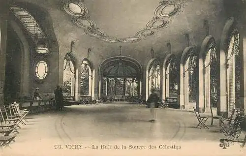 France Vichy hall de la source des celestins
