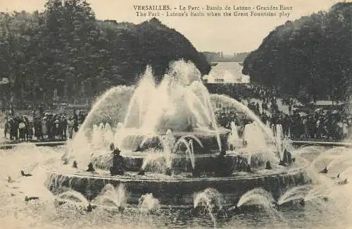 France Versailles (Château) park