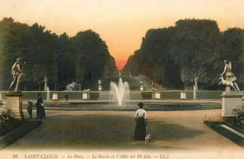 France Saint Cloud le parc