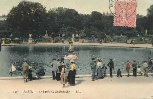 France Paris le Bassin du Luxembourg