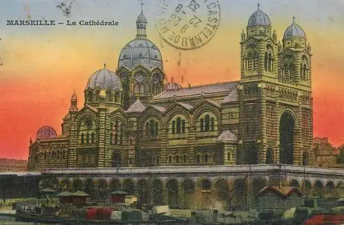 France Marseilles cathedrale