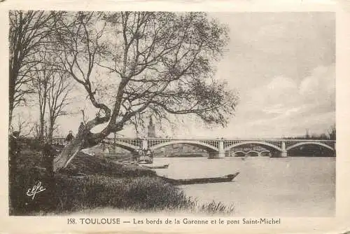France Toulouse bords de Garonne