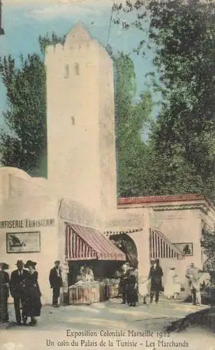 France Marseilles exposition 1922 palais de Tunisie