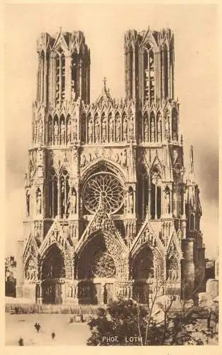 France Reims cathedral