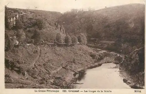 France Crozant les gorges de la Sedelle