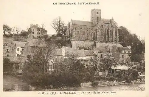 France Lamballe church Notre Dame