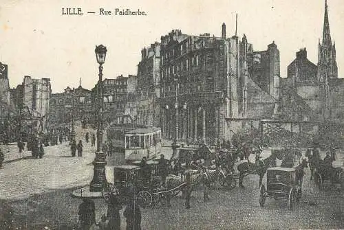 France Lille rue Faidherbe