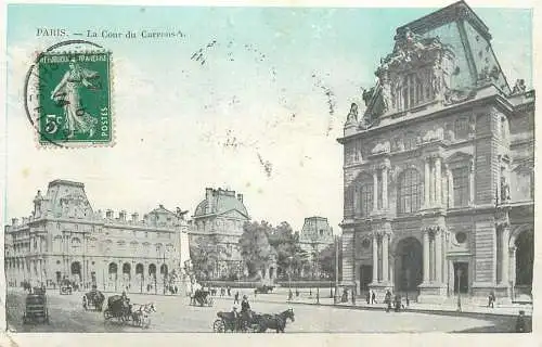 France Paris la cour du Carrousel