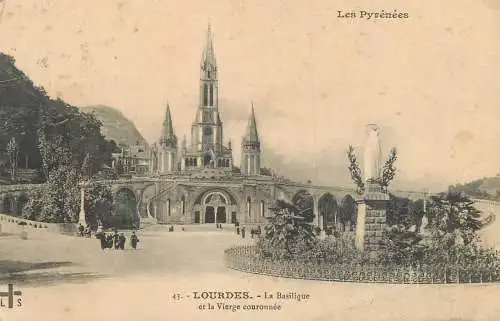 France Lourdes basilique
