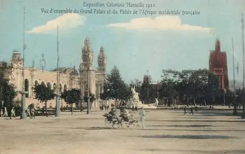 France Marseilles exposition coloniale 1922
