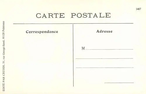 France reedition de carte postale ancienne Saint Pierre en port