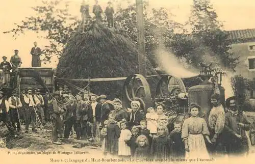 France reedition de carte postale ancienne Allier au Mayet de Montagne