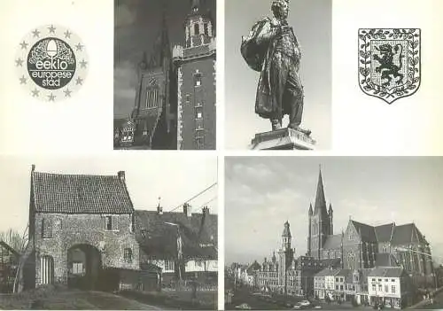 Belgium Eeklo Dekenale kerk St Vincentius en Belfort multi view