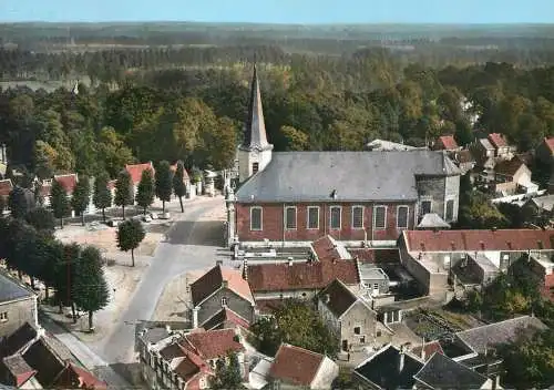 Belgium Moerzeke Centrum panoramic view