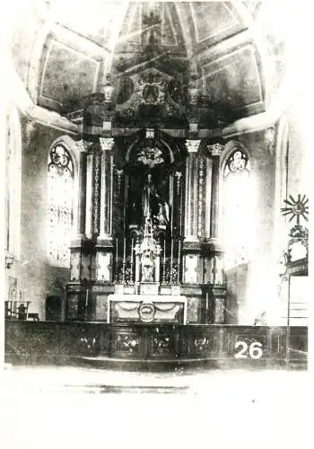 Church interior aspect place to identify