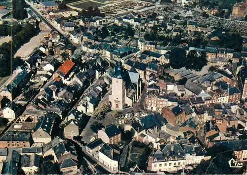 Belgium Marche en Famenne vue aerienne
