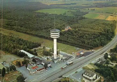Belgium Marche en Famenne Tour de la Famenne vue aerienne