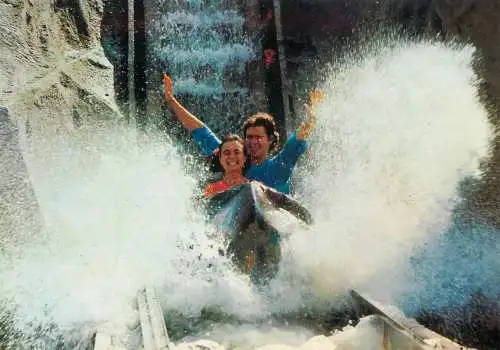 Belgium Wavre Walibi Amusement Park "The wild river"