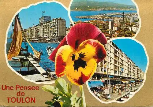 France Toulon multi view souvenir