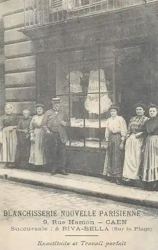 France carte d`autrefois Paris Blanchisserie