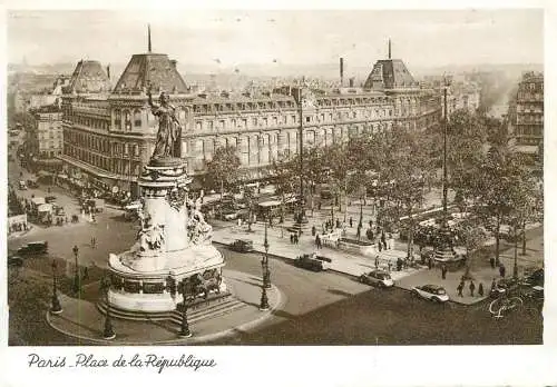 France Paris Place de la Republique