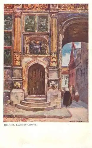 Belgium Brugge l' ancien greffe